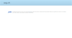 Desktop Screenshot of aag.ch
